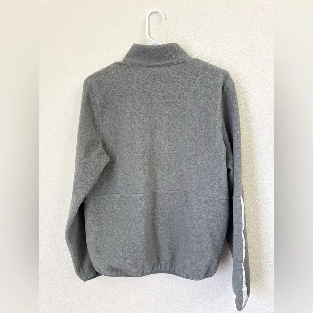 Nike Gray Kansas State Wildcats Quarter Zip Fleece Pullover Sweatshirt Size M